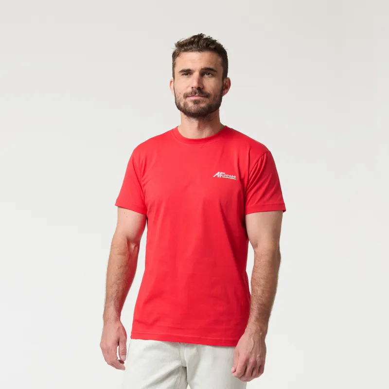 Pit Crew T-Shirt - AF Corse Red sold by Piloti Driving Shoes