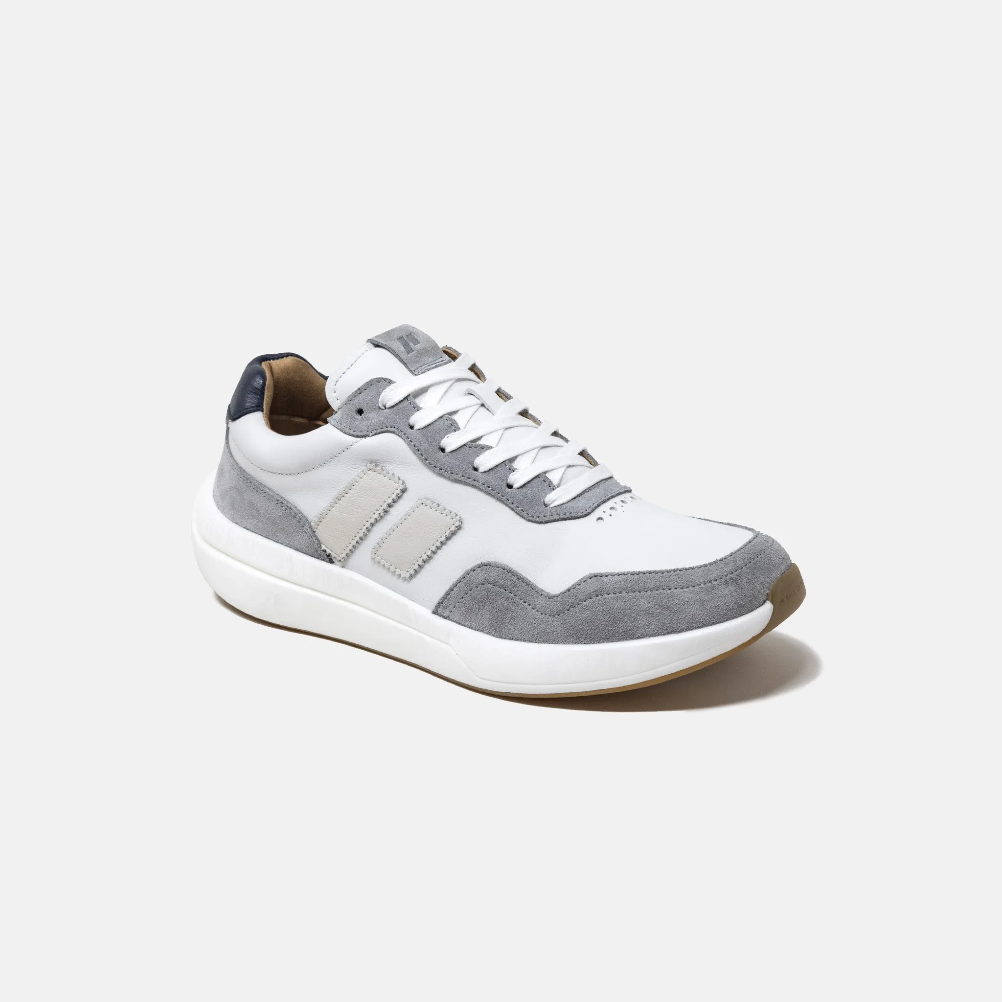 Modena - White/Grey/Navy sold by Piloti Driving Shoes product image thumbnail 2
