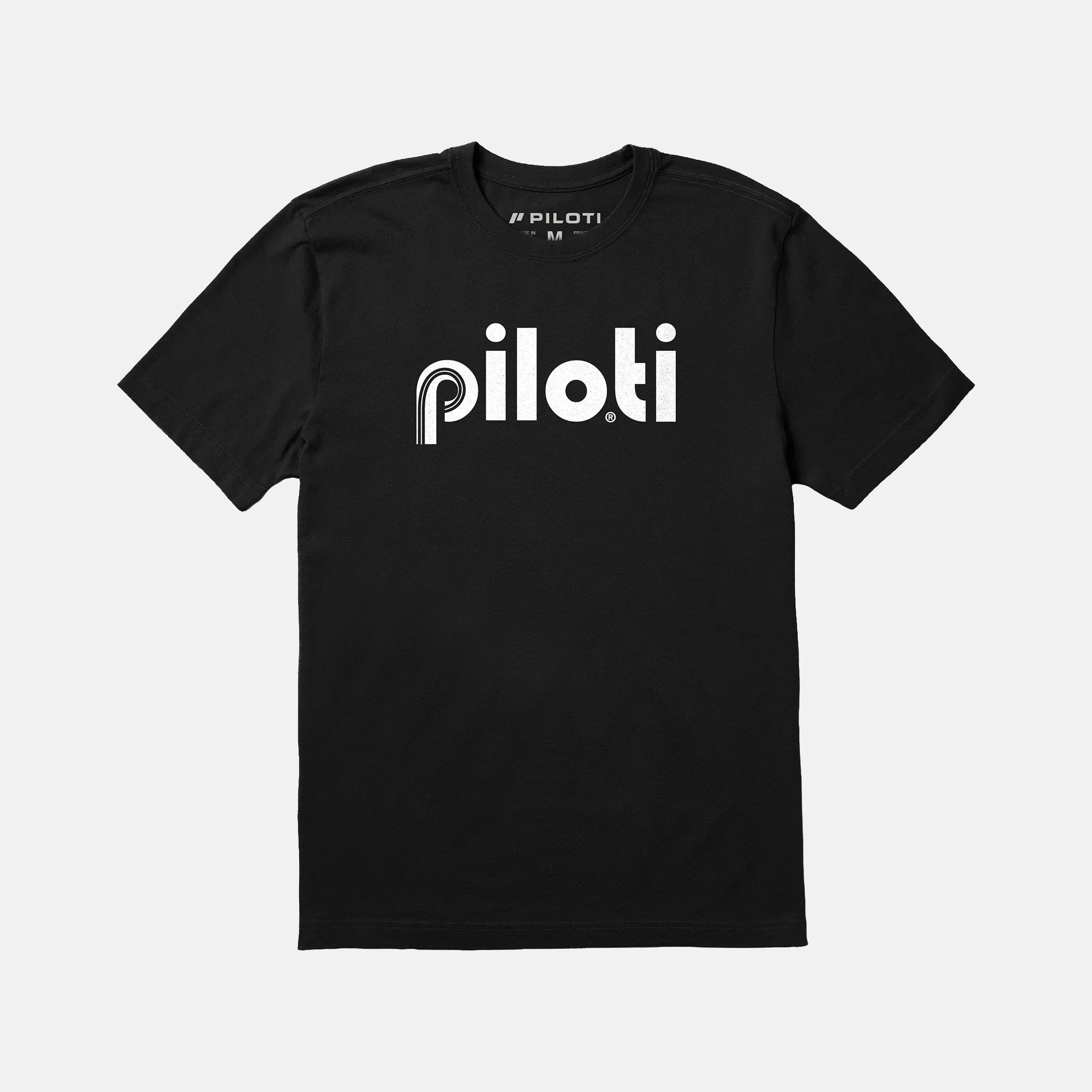 Retro Classic T-Shirt - Black sold by Piloti Driving Shoes