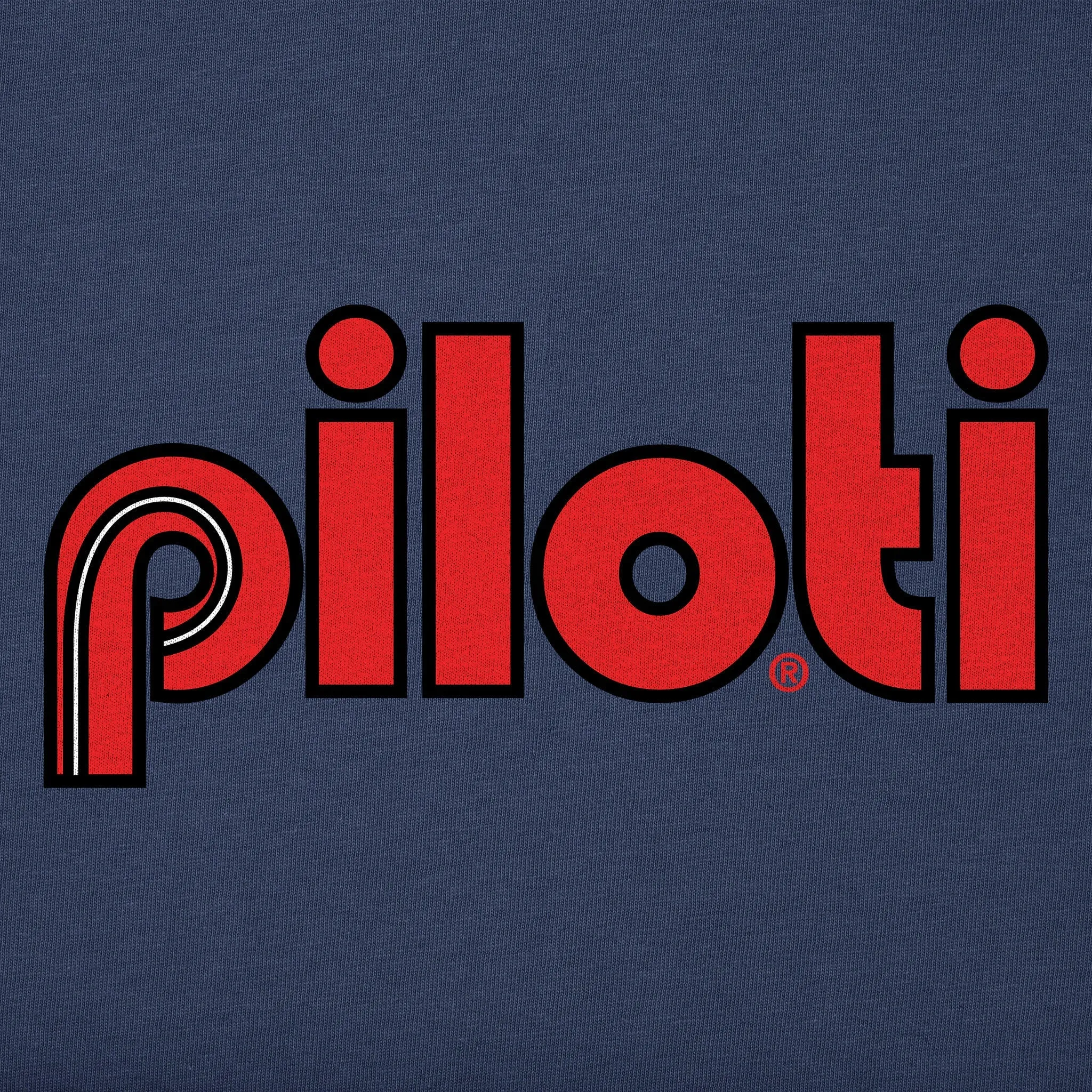 Retro Classic T-Shirt - Navy sold by Piloti Driving Shoes product image thumbnail 4