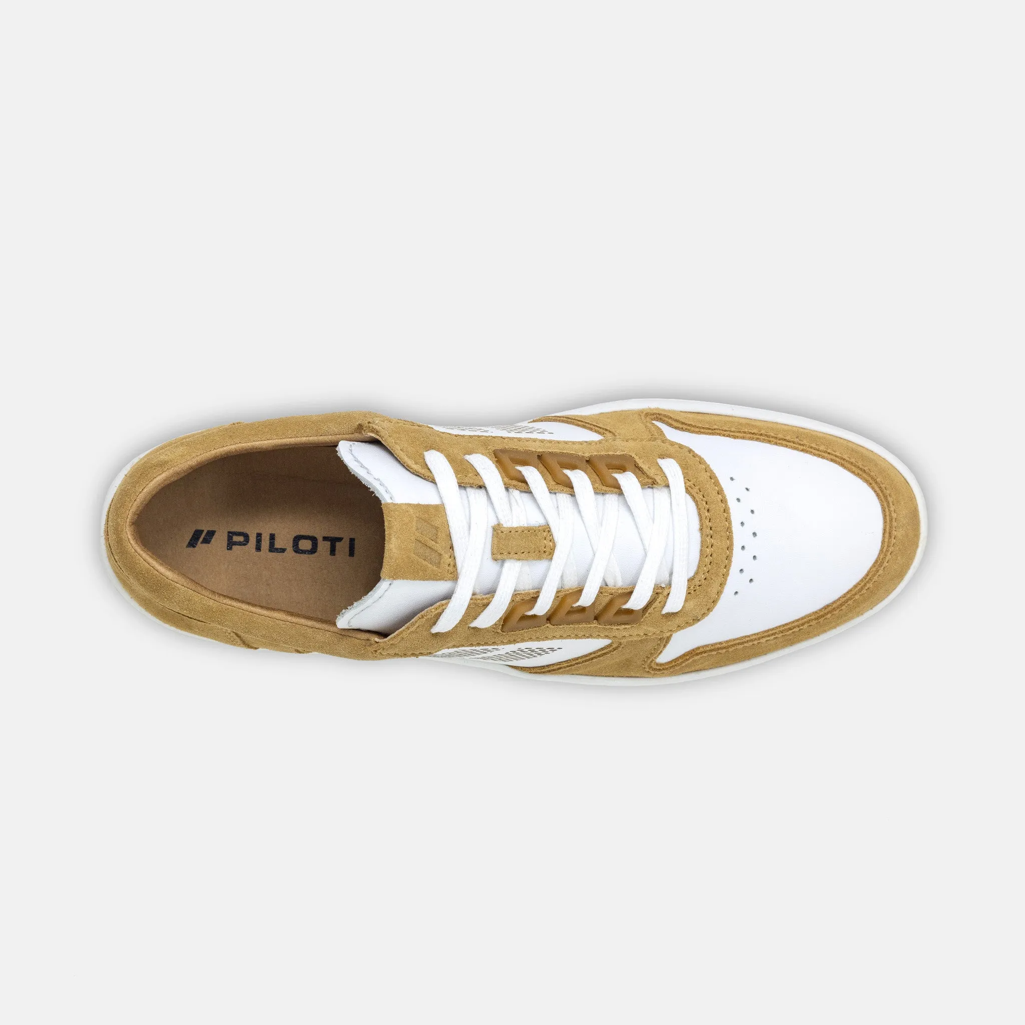 Drift - White/Tan sold by Piloti Driving Shoes product image thumbnail 5