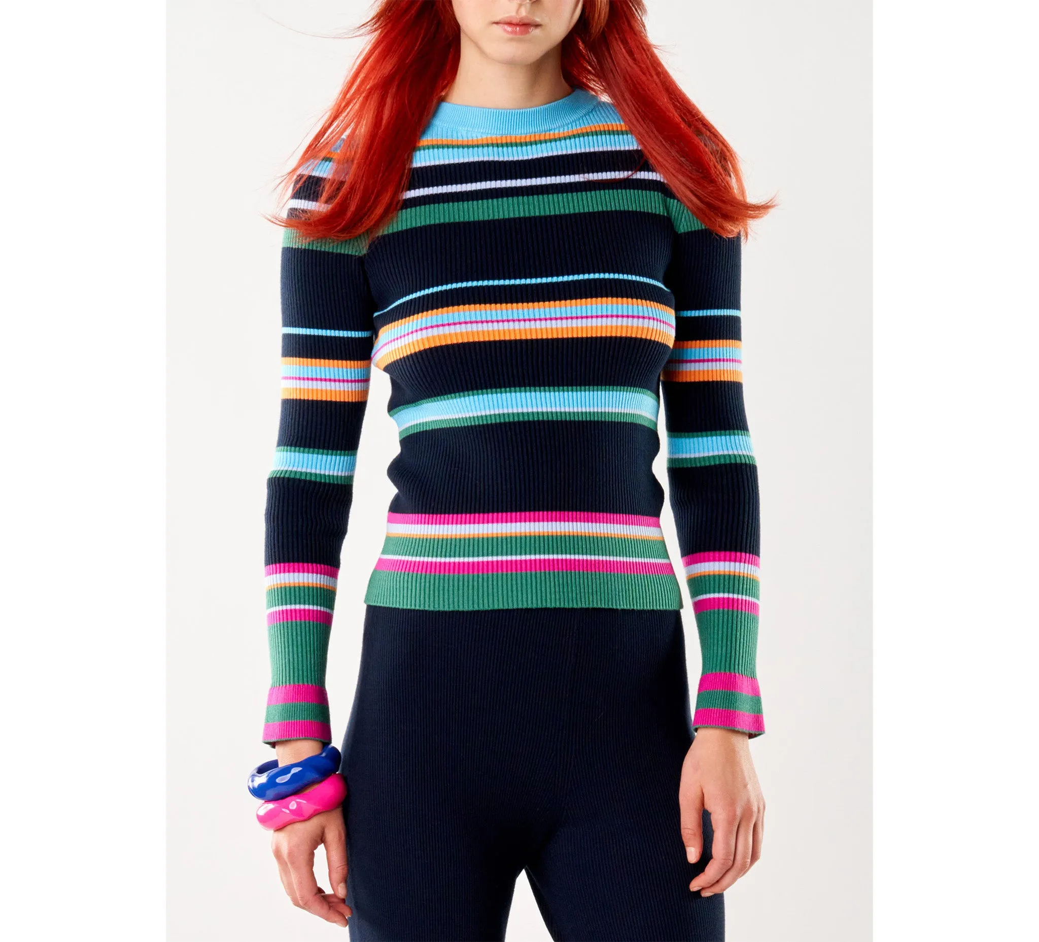 Pull Fredy Bleu sold by MIRAE PARIS product image thumbnail 3