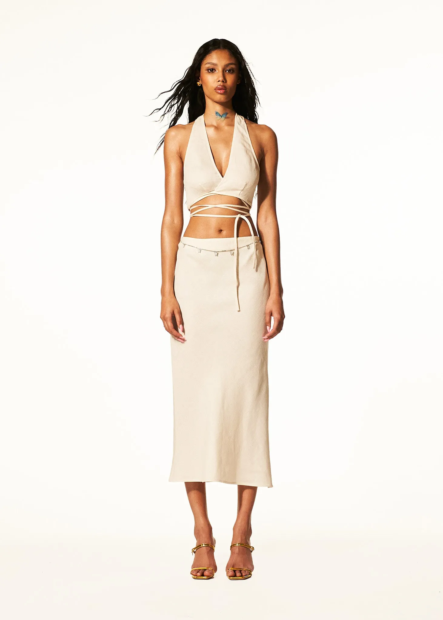 Pia Set Ecru sold by MIRAE PARIS