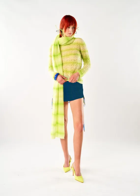 Pull Moe Vert made by MIRAE PARIS