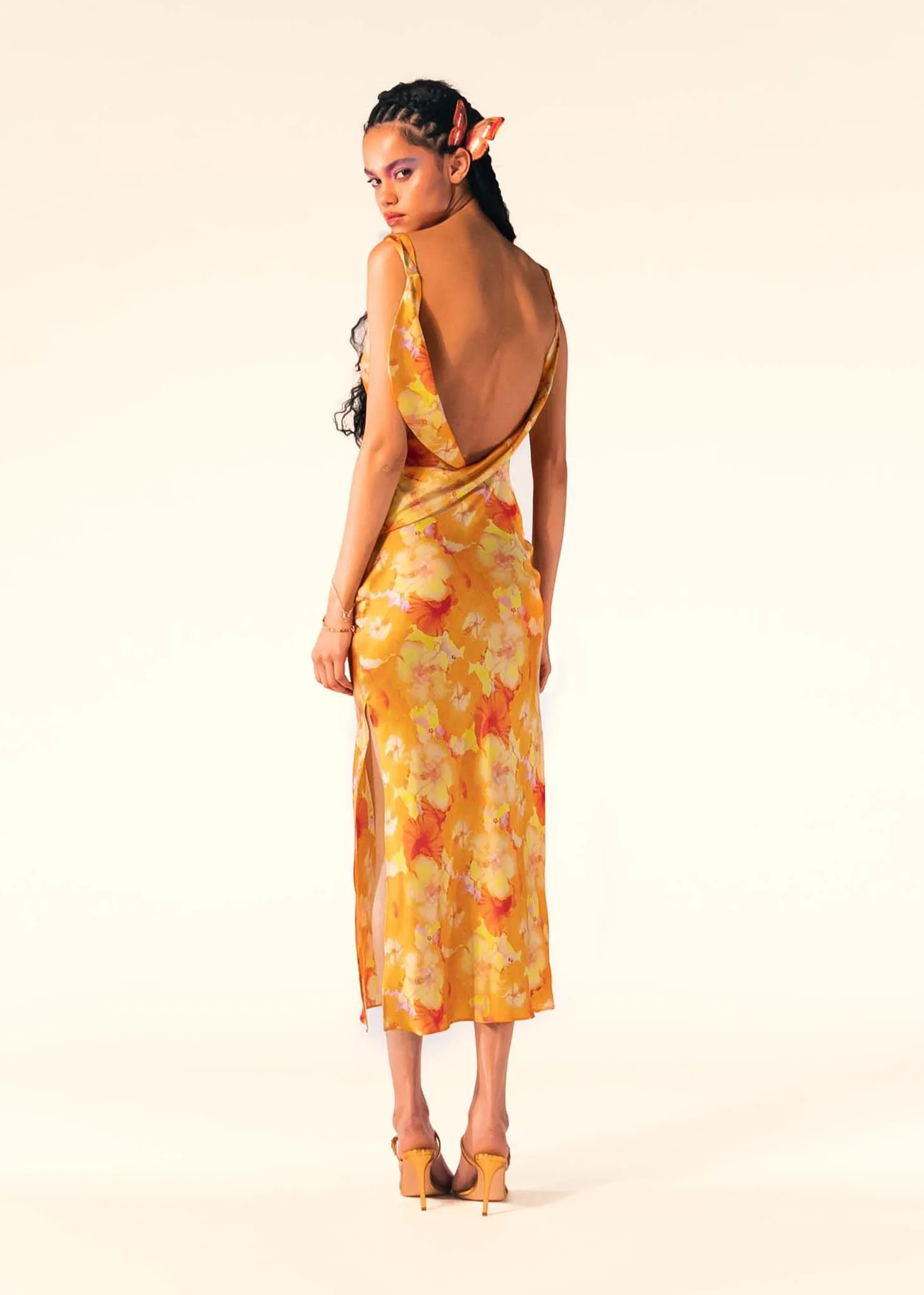 Thea Orange sold by MIRAE PARIS product image thumbnail 4