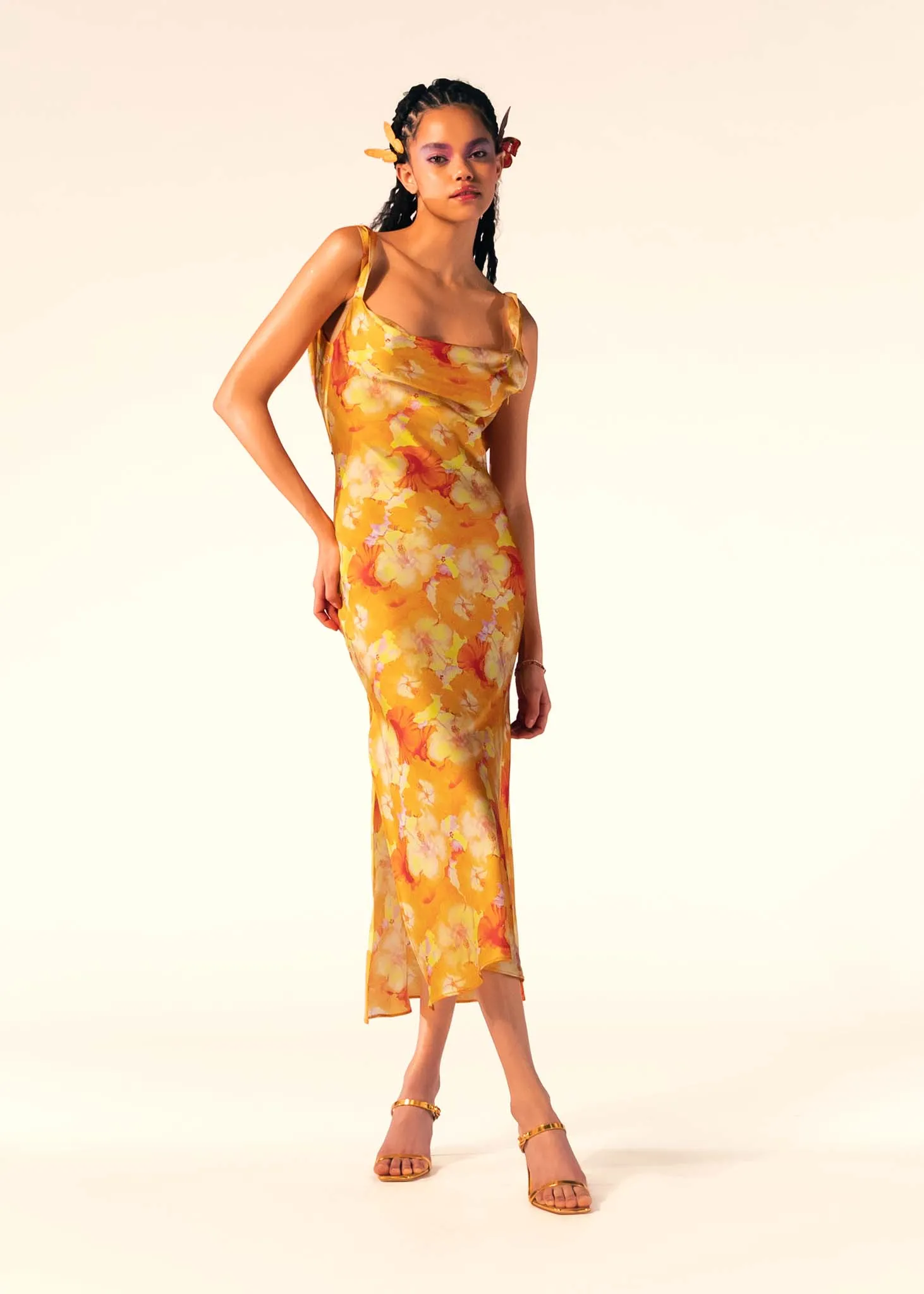 Thea Orange sold by MIRAE PARIS product image thumbnail 2