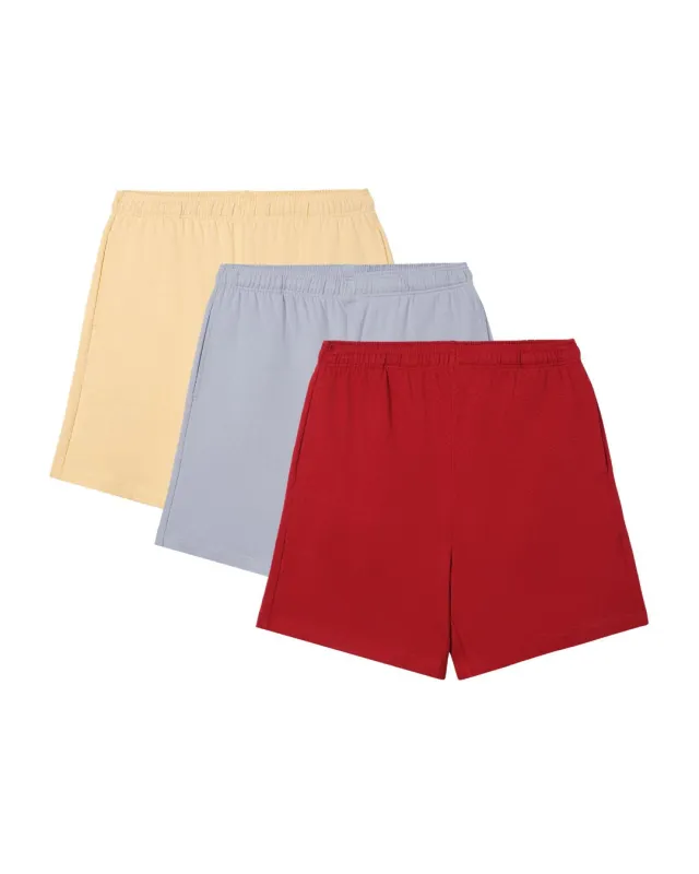 SIGNATURE SHORTS 3 PACK made by Sown again