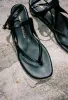 Ciao Lucia x Margaux The Palermo Sandal Black sold by Ciao Lucia