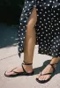 Ciao Lucia x Margaux The Palermo Sandal Black sold by Ciao Lucia