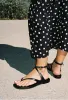 Ciao Lucia x Margaux The Palermo Sandal Black sold by Ciao Lucia