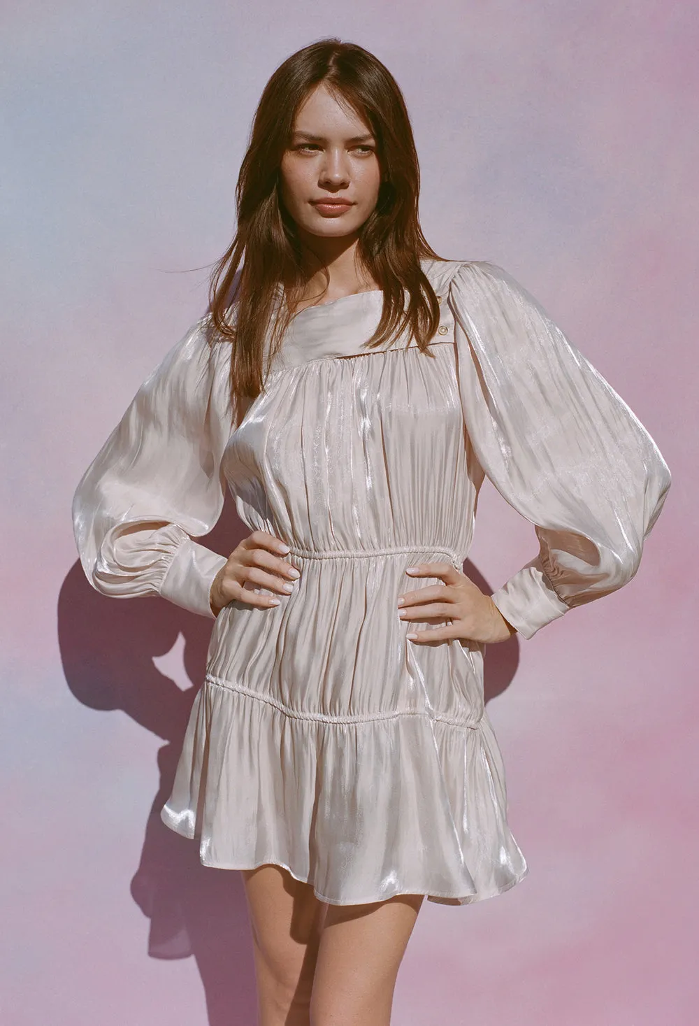 Alessandra Dress Pink Shell sold by Ciao Lucia product image thumbnail 2