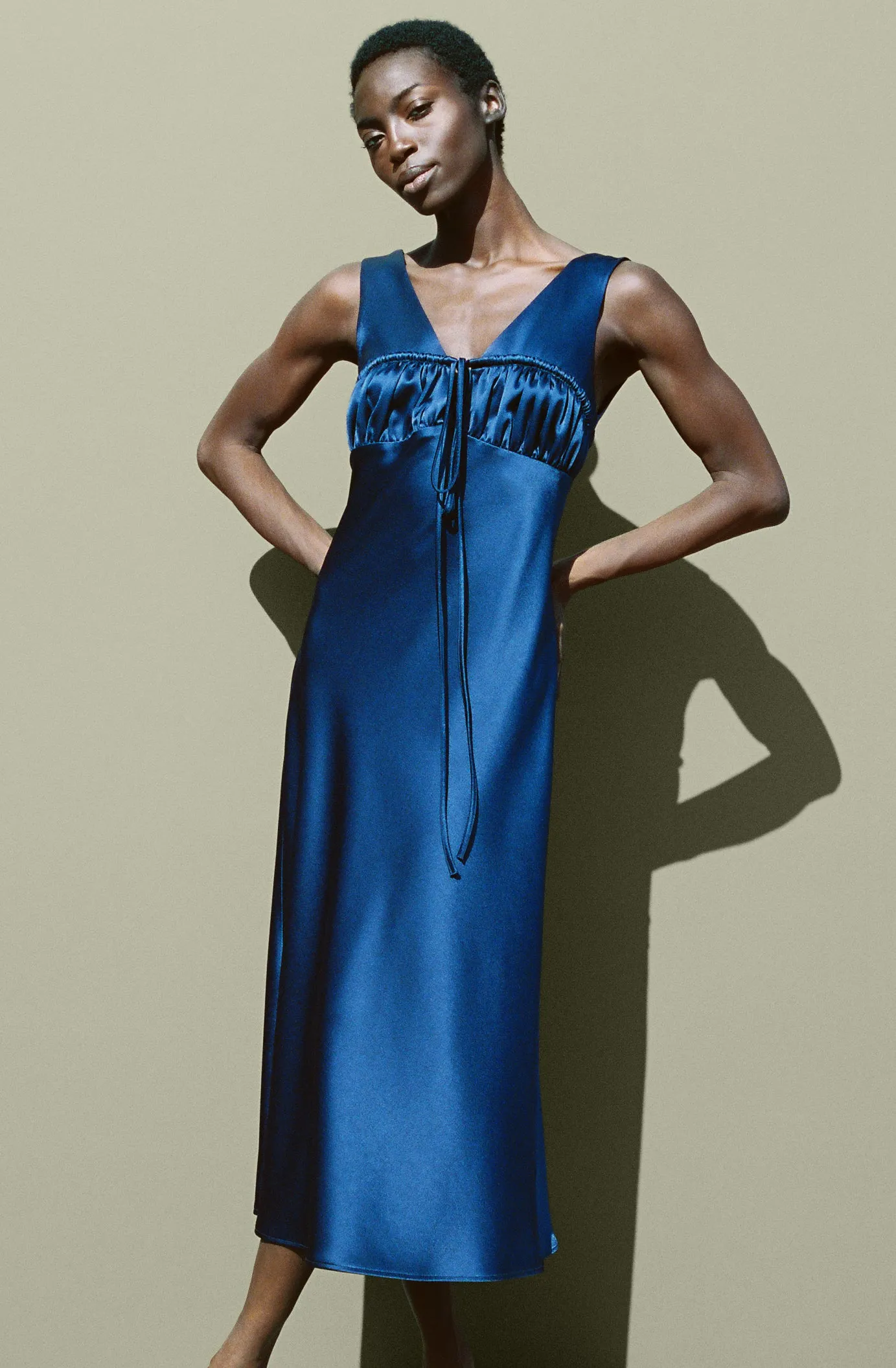 Carolinne Dress Navy sold by Ciao Lucia