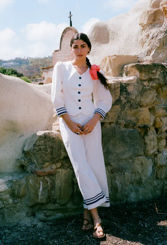 Pascal Top White made by Ciao Lucia
