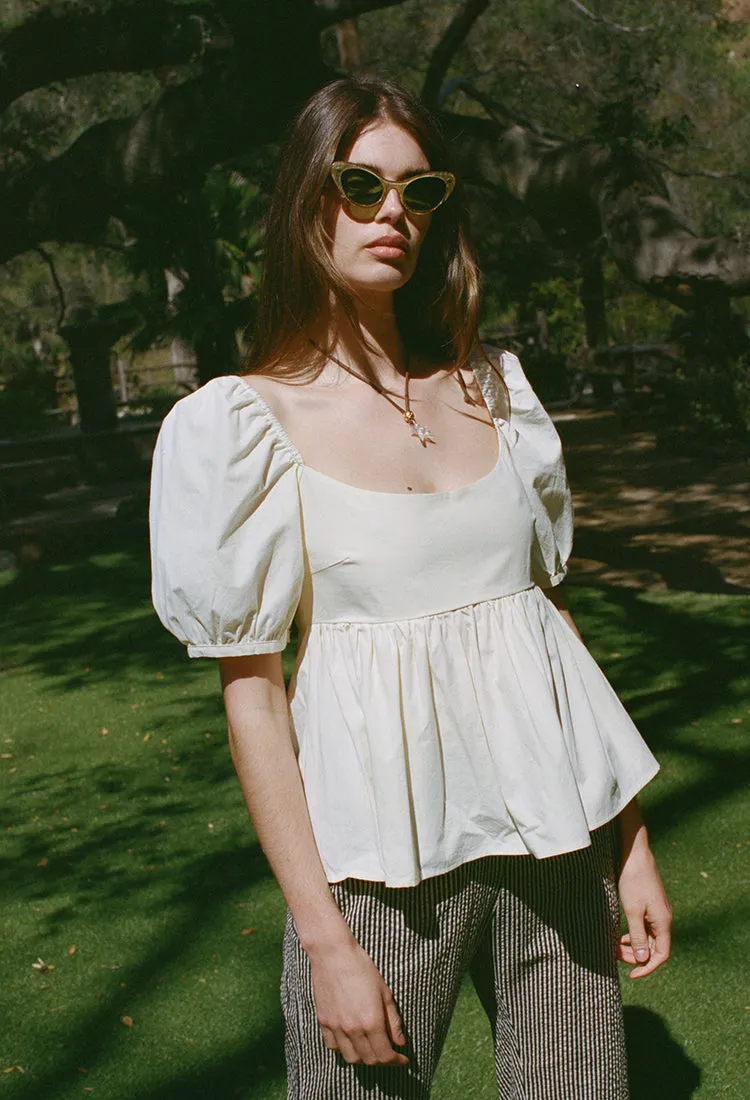 Kara Top Cream sold by Ciao Lucia product image thumbnail 3