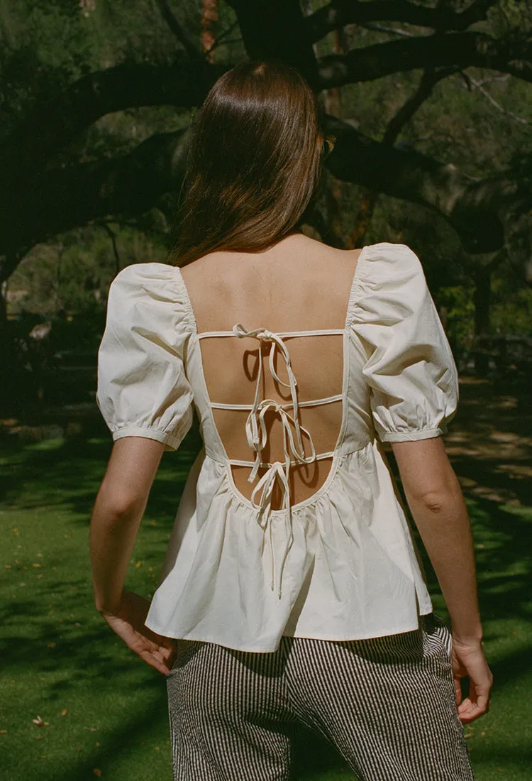 Kara Top Cream sold by Ciao Lucia product image thumbnail 4