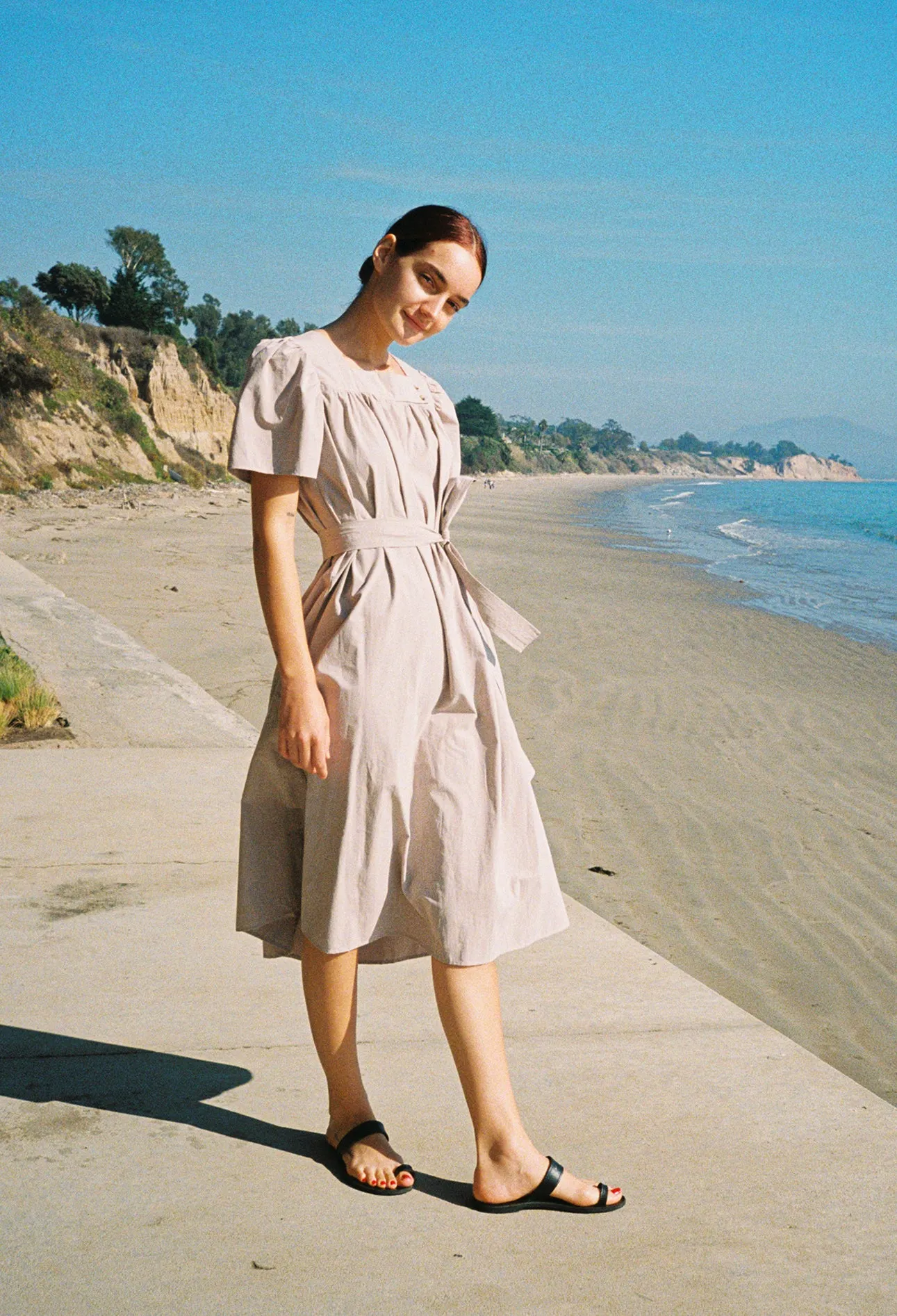 Sardinia Dress Khaki sold by Ciao Lucia product image thumbnail 4