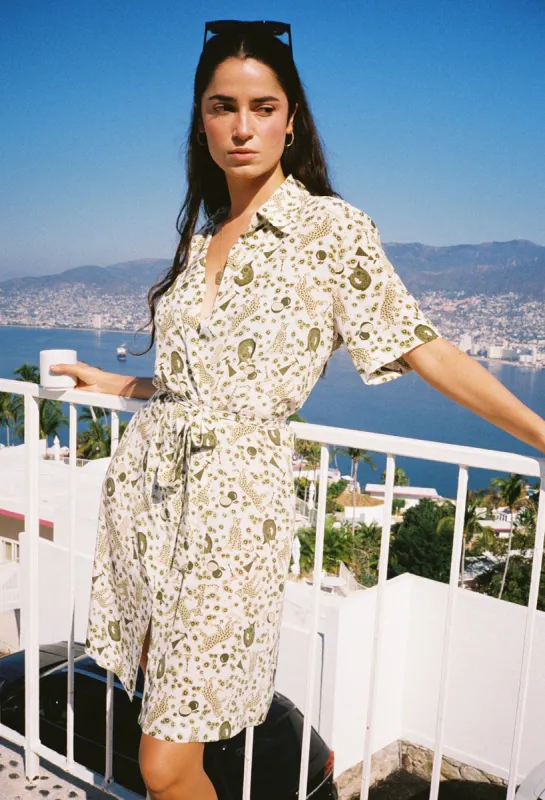 Franchetti Dress Isola Print made by Ciao Lucia