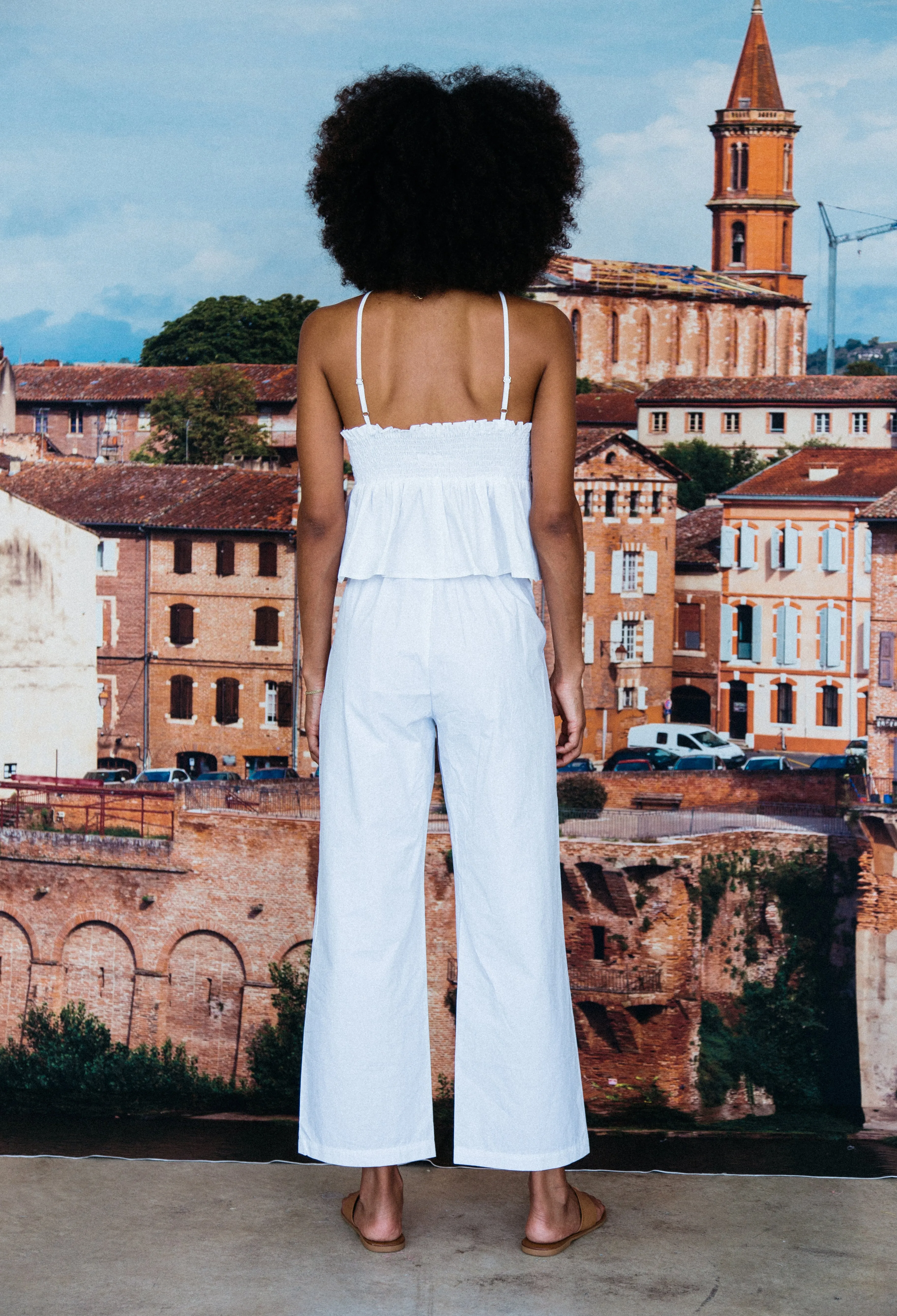 Franca Top White sold by Ciao Lucia product image thumbnail 3