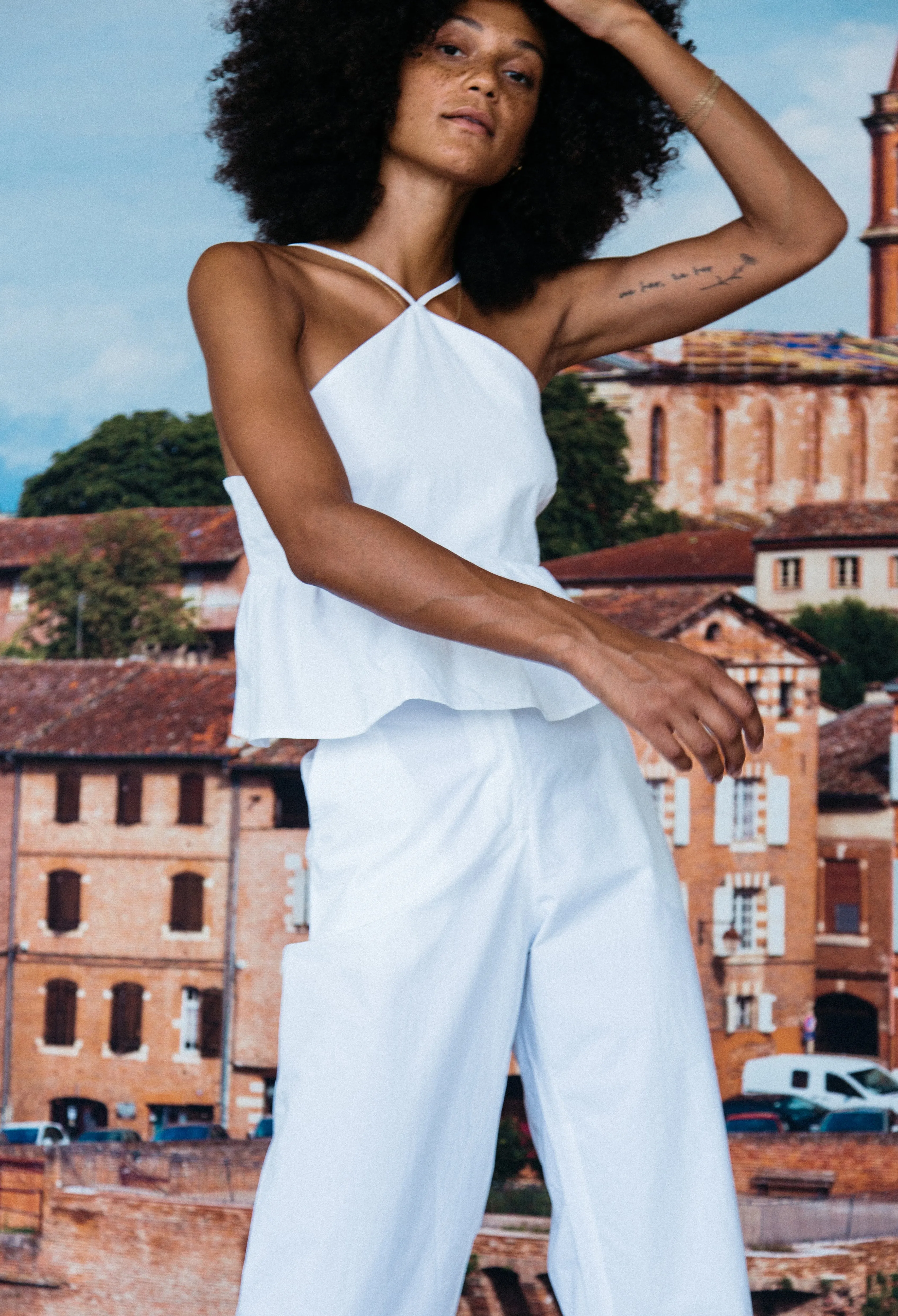 Franca Top White sold by Ciao Lucia product image thumbnail 5