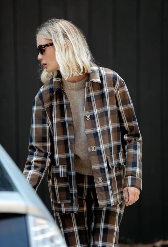 Felicity Jacket Dark Brown made by Ciao Lucia