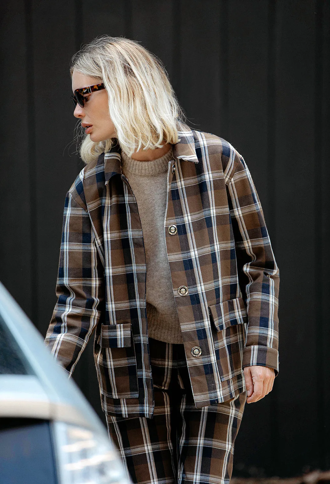 Felicity Jacket Dark Brown sold by Ciao Lucia