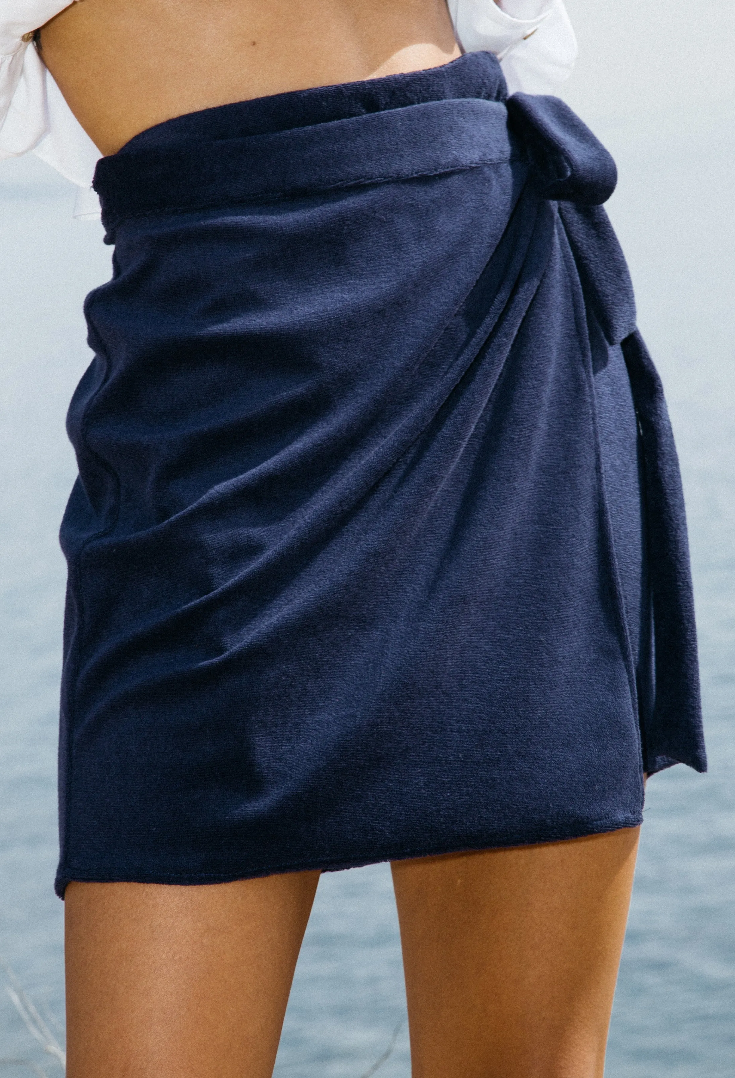 Ponza Skirt Terry Navy sold by Ciao Lucia product image thumbnail 2