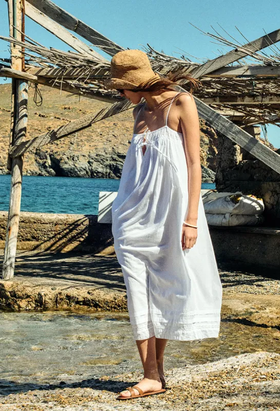 Agostina Dress White sold by Ciao Lucia