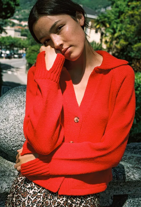 Bireno Cardigan Currant sold by Ciao Lucia