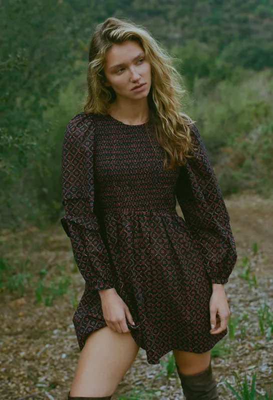 Dajana Dress Currant made by Ciao Lucia