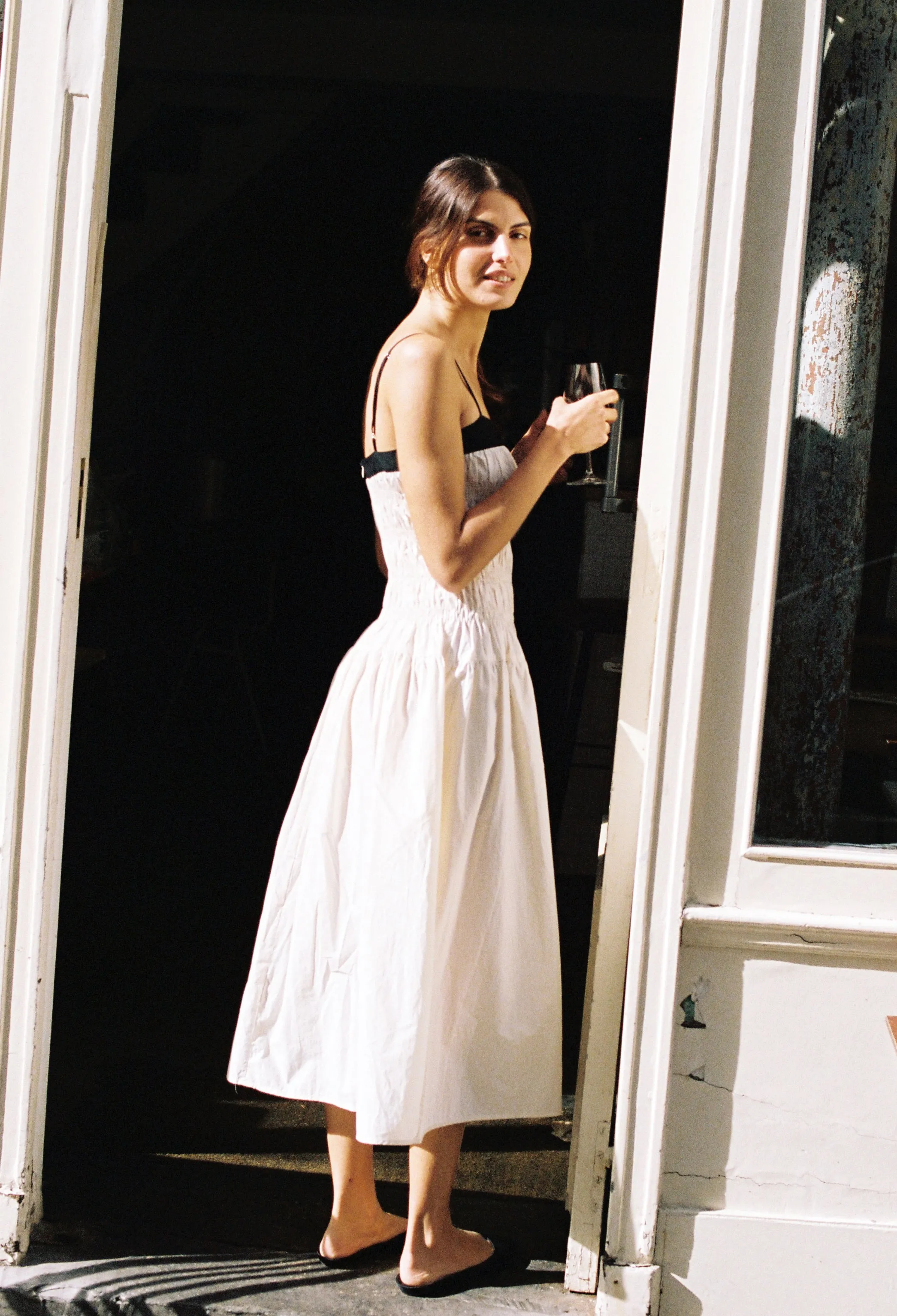 Rossella Dress Cream sold by Ciao Lucia product image thumbnail 3