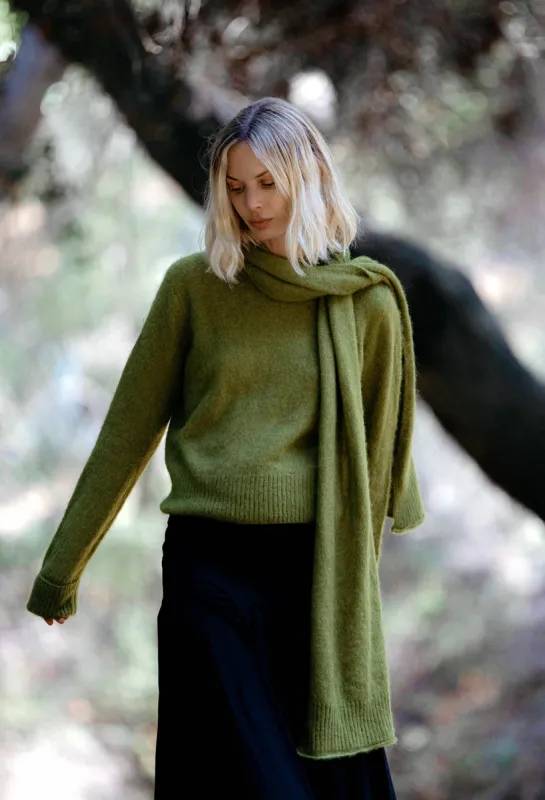 Bernard Sweater Moss sold by Ciao Lucia