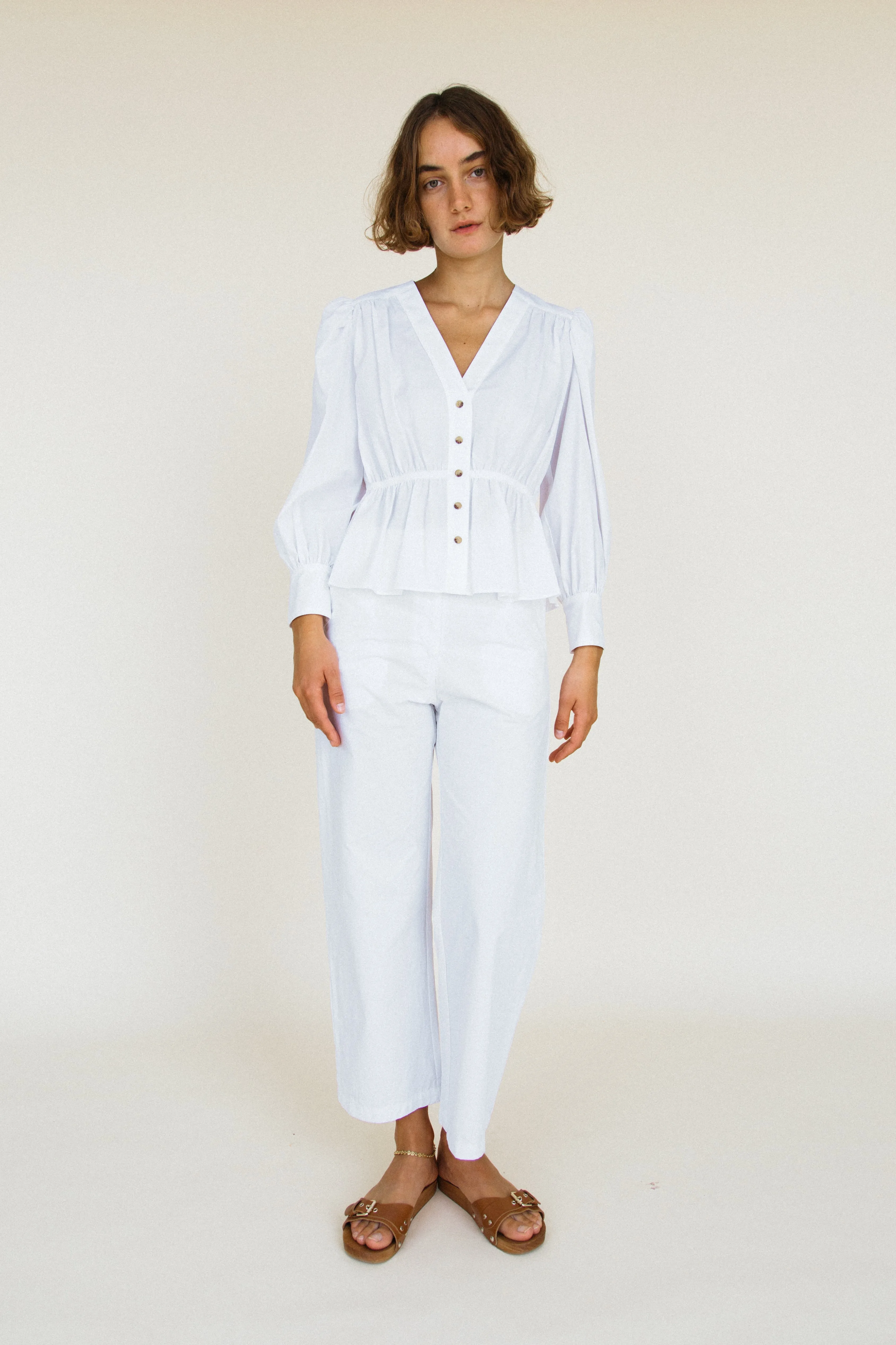 Talita Top White Cotton sold by Ciao Lucia