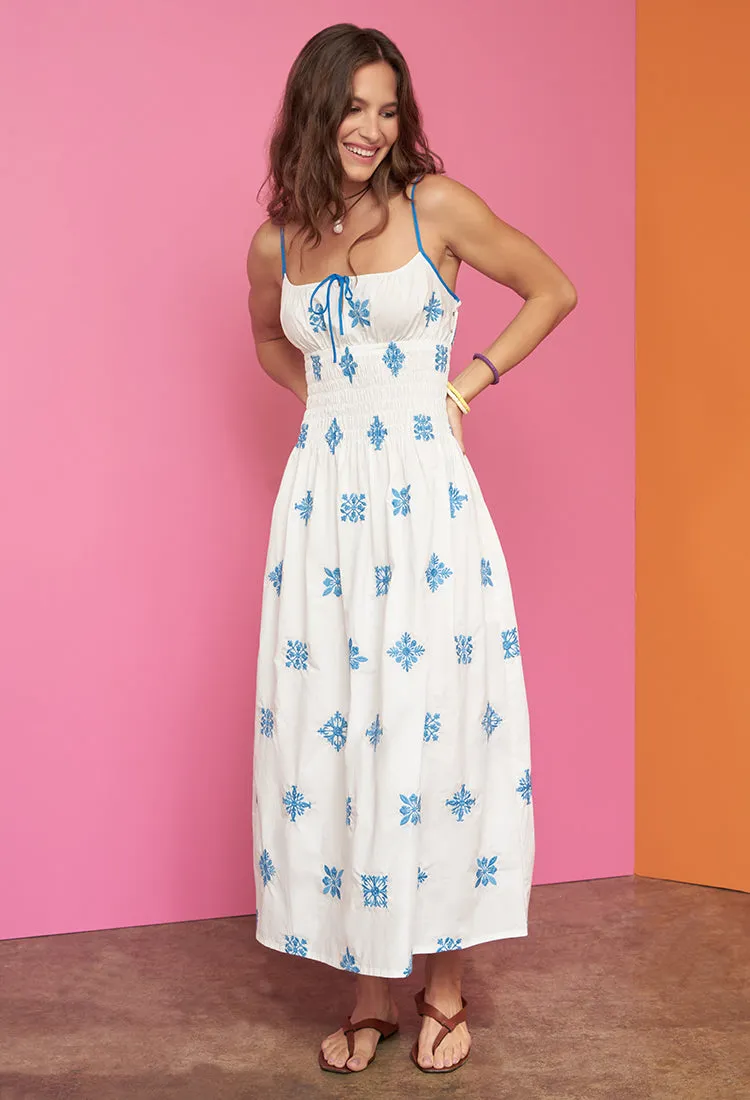 Barbara Dress Sky sold by Ciao Lucia product image thumbnail 3