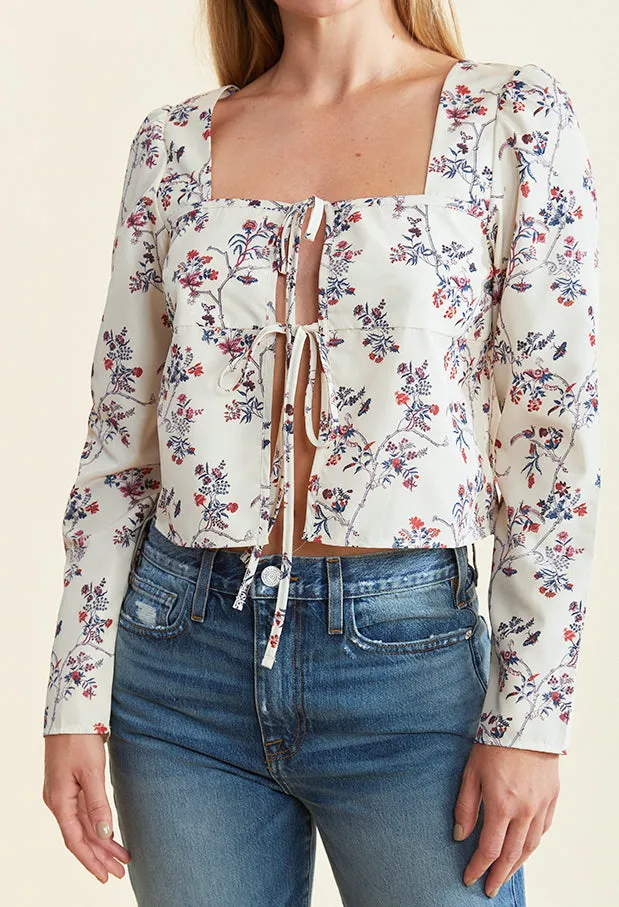 Pasquale Top Floreale sold by Ciao Lucia product image thumbnail 3