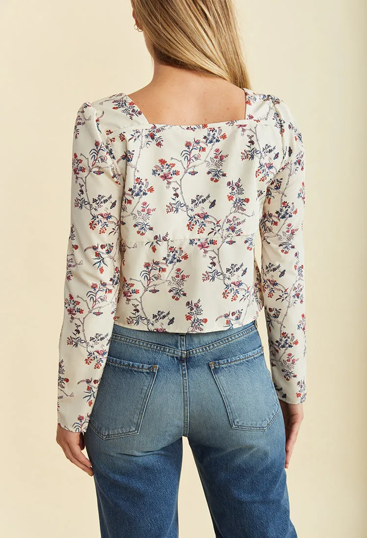 Pasquale Top Floreale sold by Ciao Lucia product image thumbnail 4