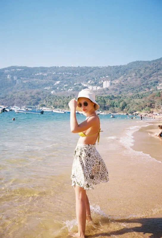 Sicilia Skirt Isola Print made by Ciao Lucia