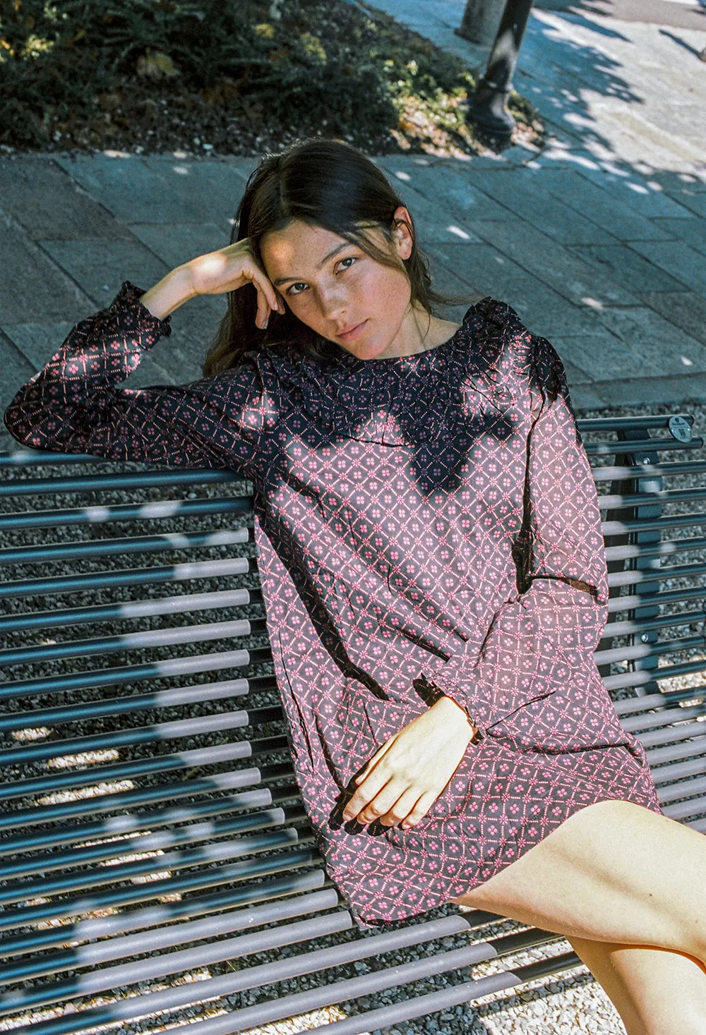 Lya Dress Currant sold by Ciao Lucia product image thumbnail 2