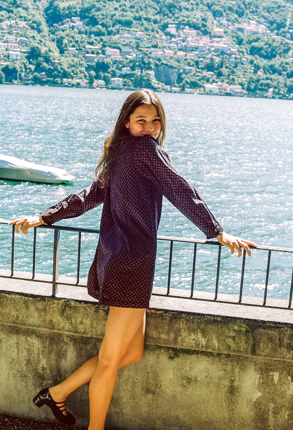 Lya Dress Currant sold by Ciao Lucia