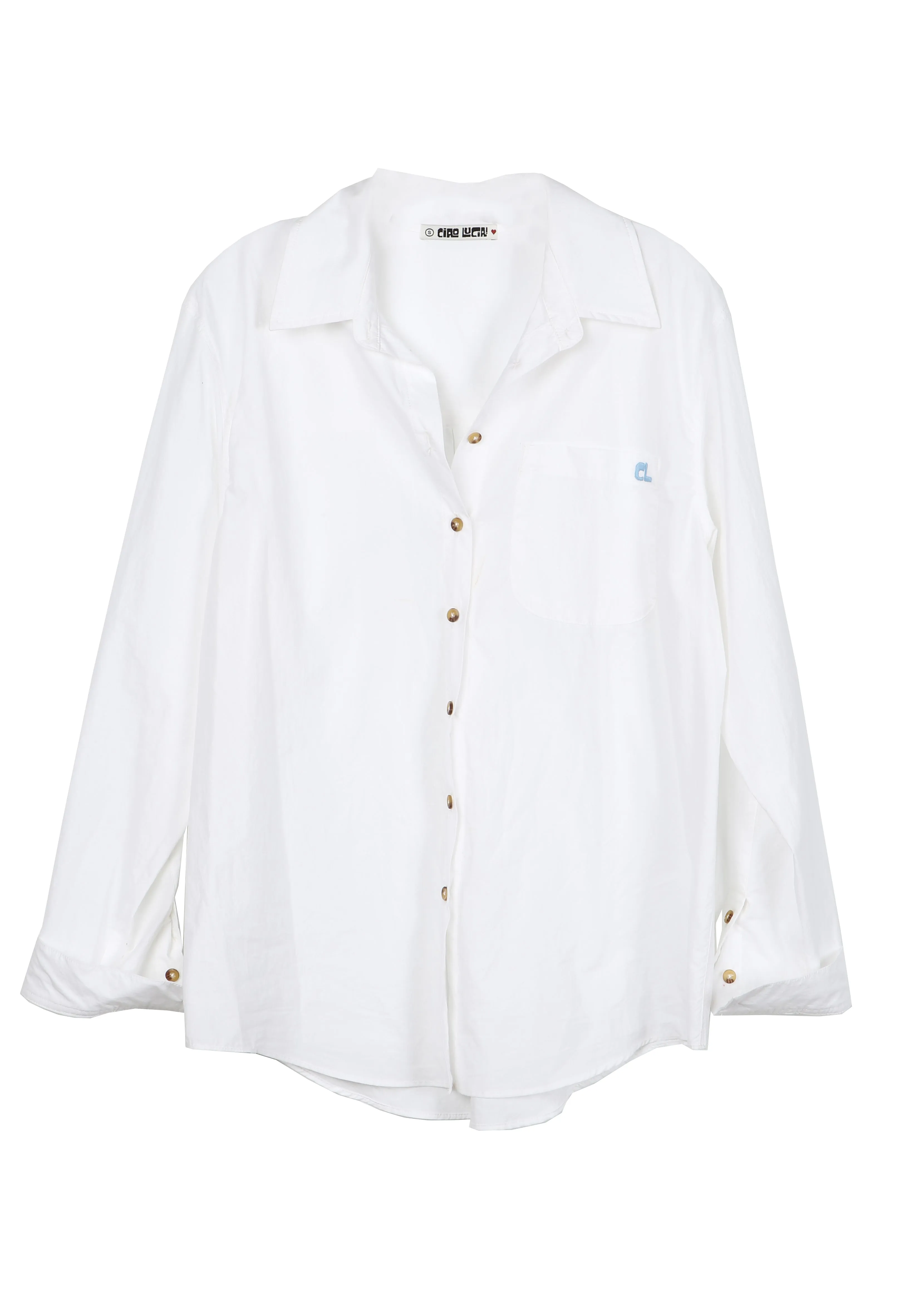 Maximo Shirt White sold by Ciao Lucia product image thumbnail 4