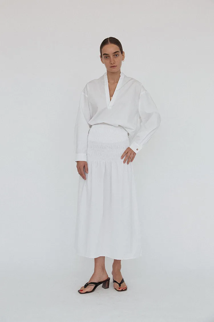 Gemma Top White Cotton sold by Ciao Lucia product image thumbnail 2