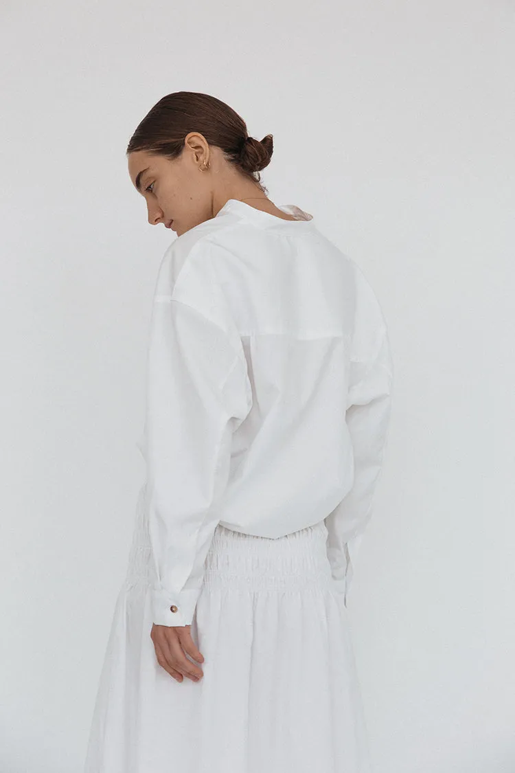 Gemma Top White Cotton sold by Ciao Lucia product image thumbnail 4