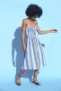 Gabriela Dress Crinkle Stripe Cotton sold by Ciao Lucia