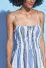 Gabriela Dress Crinkle Stripe Cotton sold by Ciao Lucia