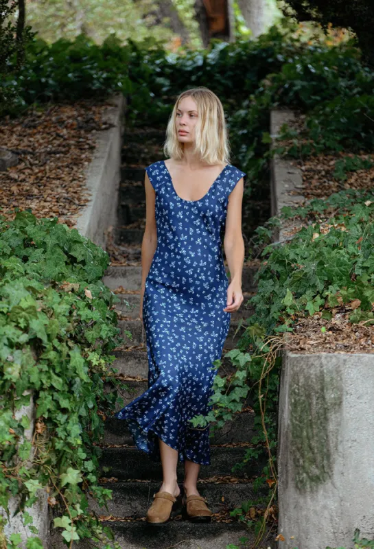 Diletta Dress Navy sold by Ciao Lucia