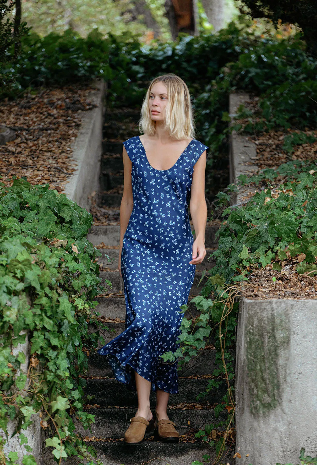 Diletta Dress Navy sold by Ciao Lucia