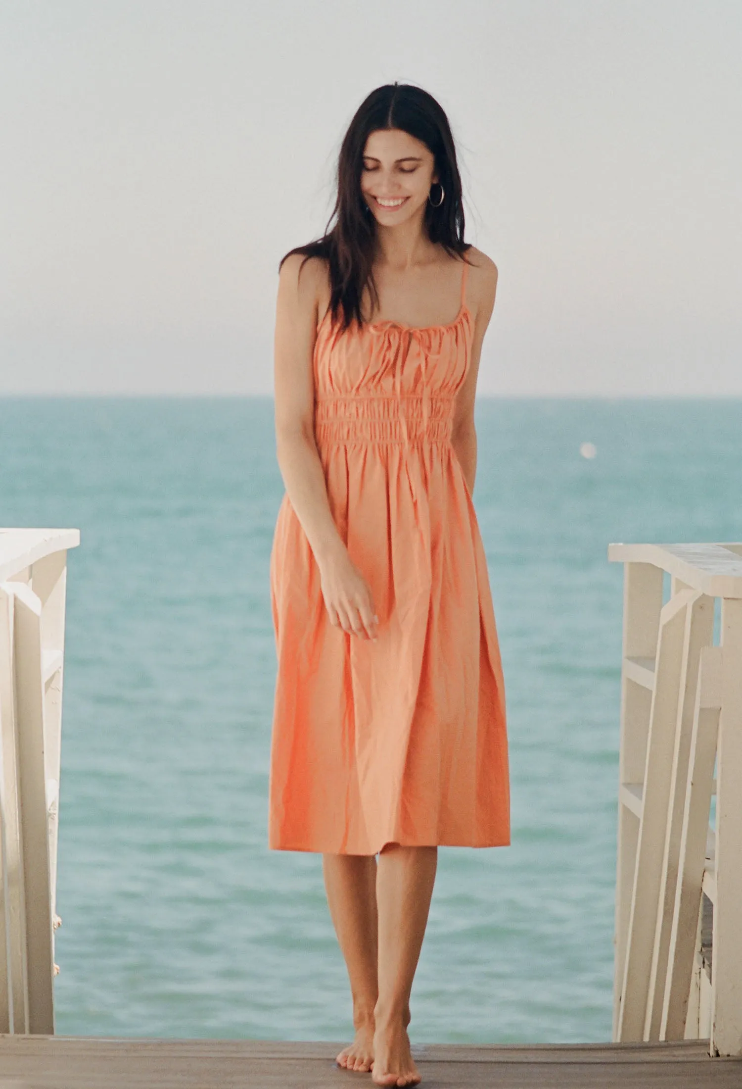 Gabriela Dress Apricot sold by Ciao Lucia product image thumbnail 2