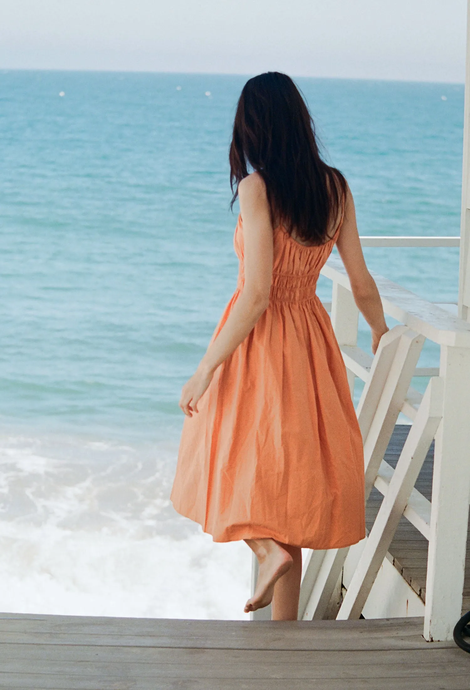 Gabriela Dress Apricot sold by Ciao Lucia product image thumbnail 4