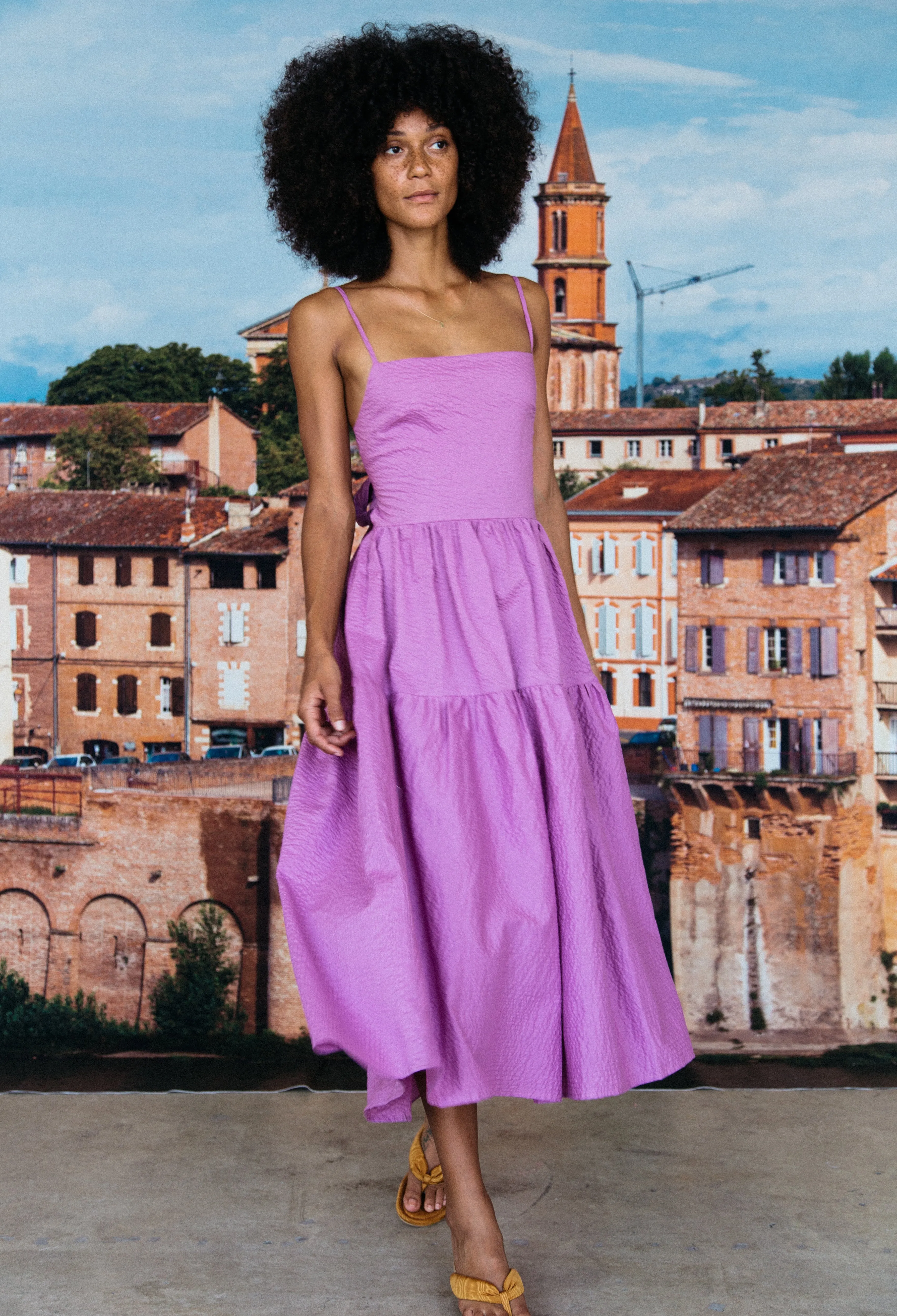 Gioia Dress Iris sold by Ciao Lucia product image thumbnail 3