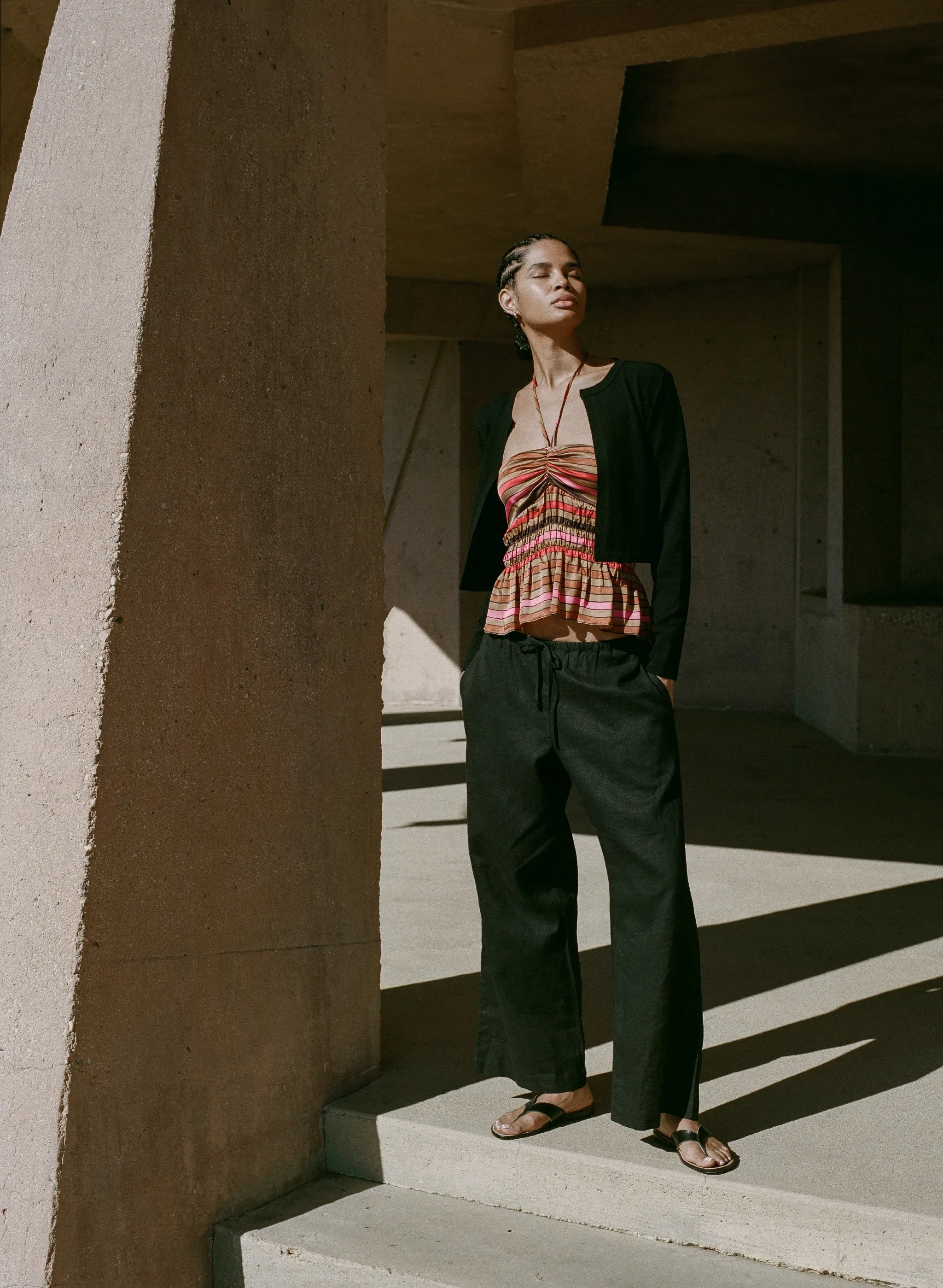 Ermanno Pant Black sold by Ciao Lucia product image thumbnail 4