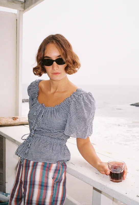 Ezio Top Gingham made by Ciao Lucia